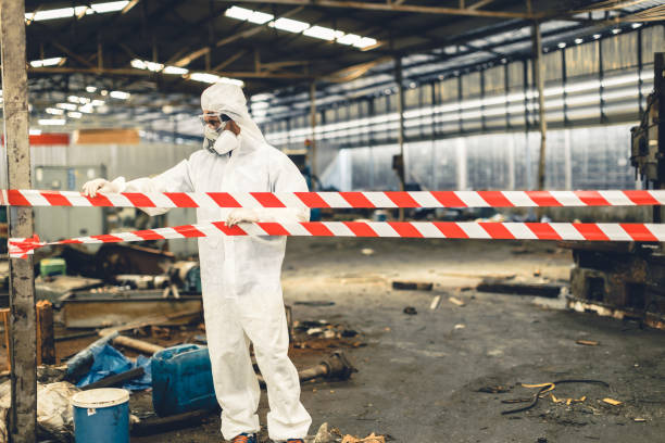 Professional Unattended Death Cleanup technician working in Brookville, OH